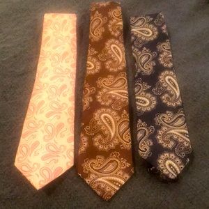 $35 for 3 Men’s Paisley Ties!